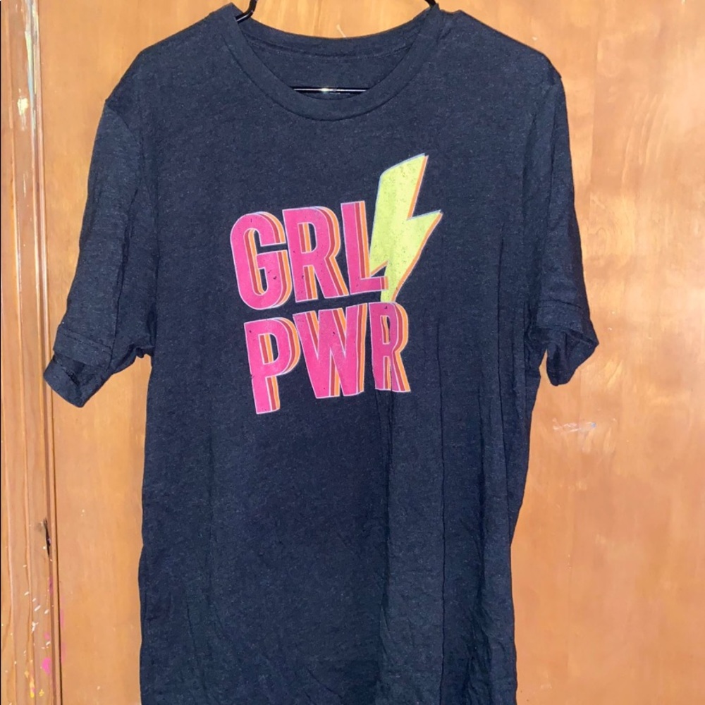 Oversized girl power T-shirt